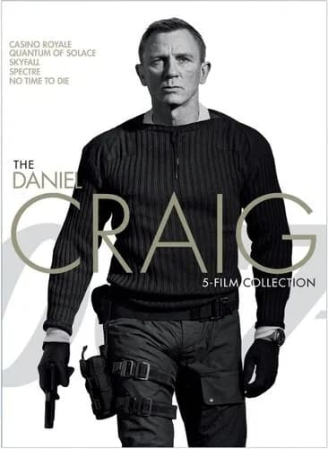 James Bond: The Daniel Craig 5-Film Collection cover
