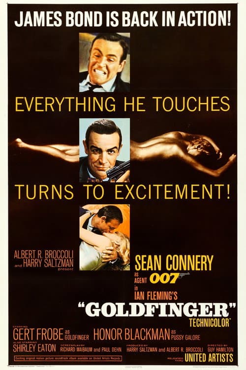 Goldfinger poster