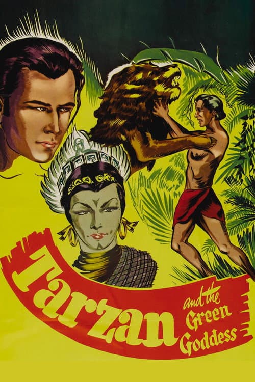 Tarzan and the Green Goddess cover
