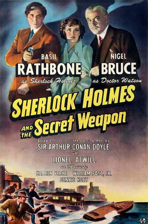 Sherlock Holmes And The Secret Weapon cover