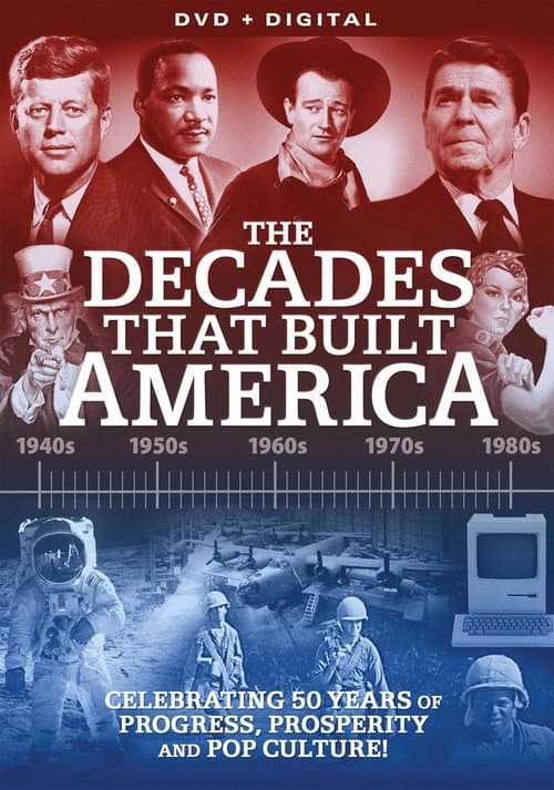 The Decades That Built America poster