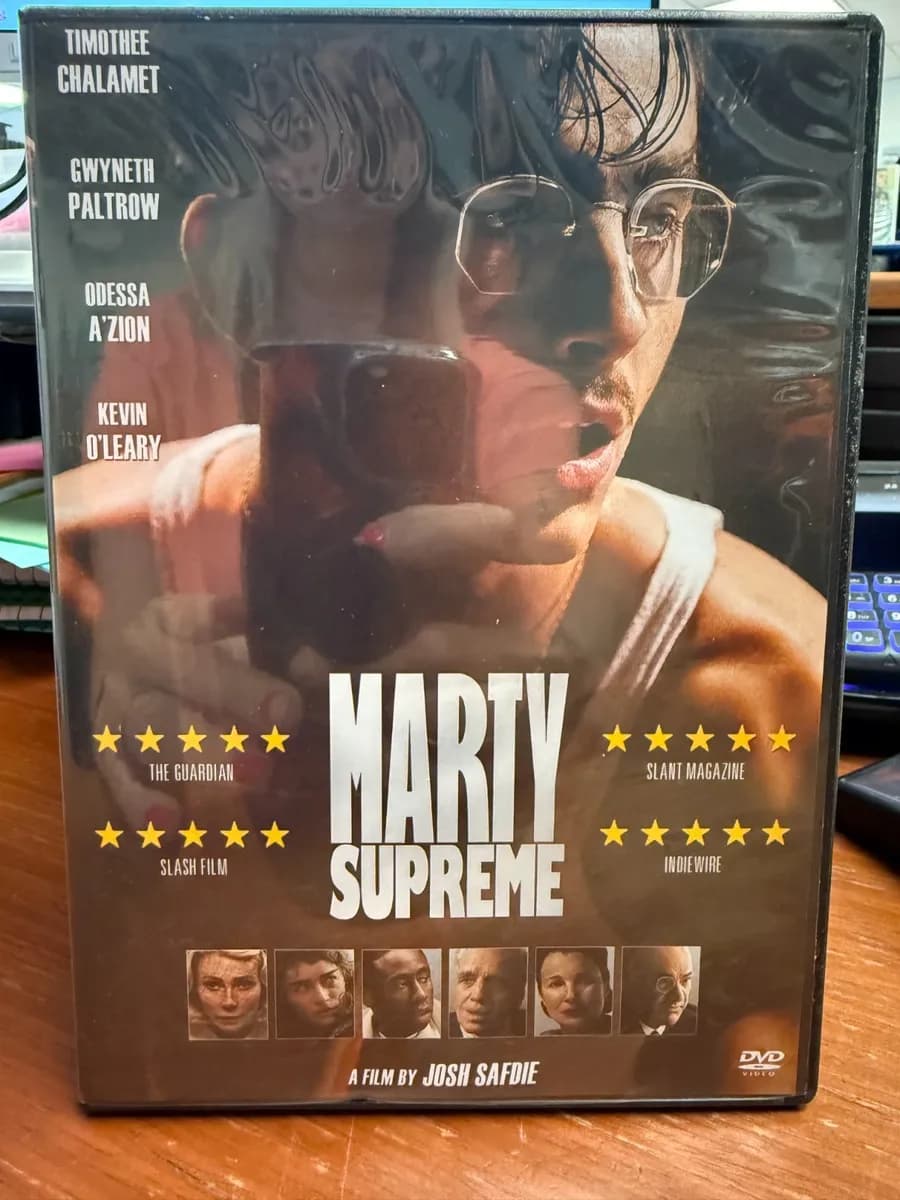 Marty Supreme cover
