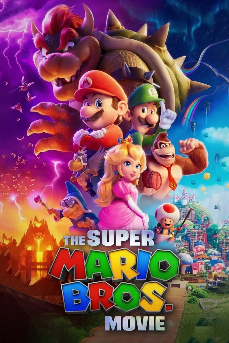 The Super Mario Bros. Movie cover