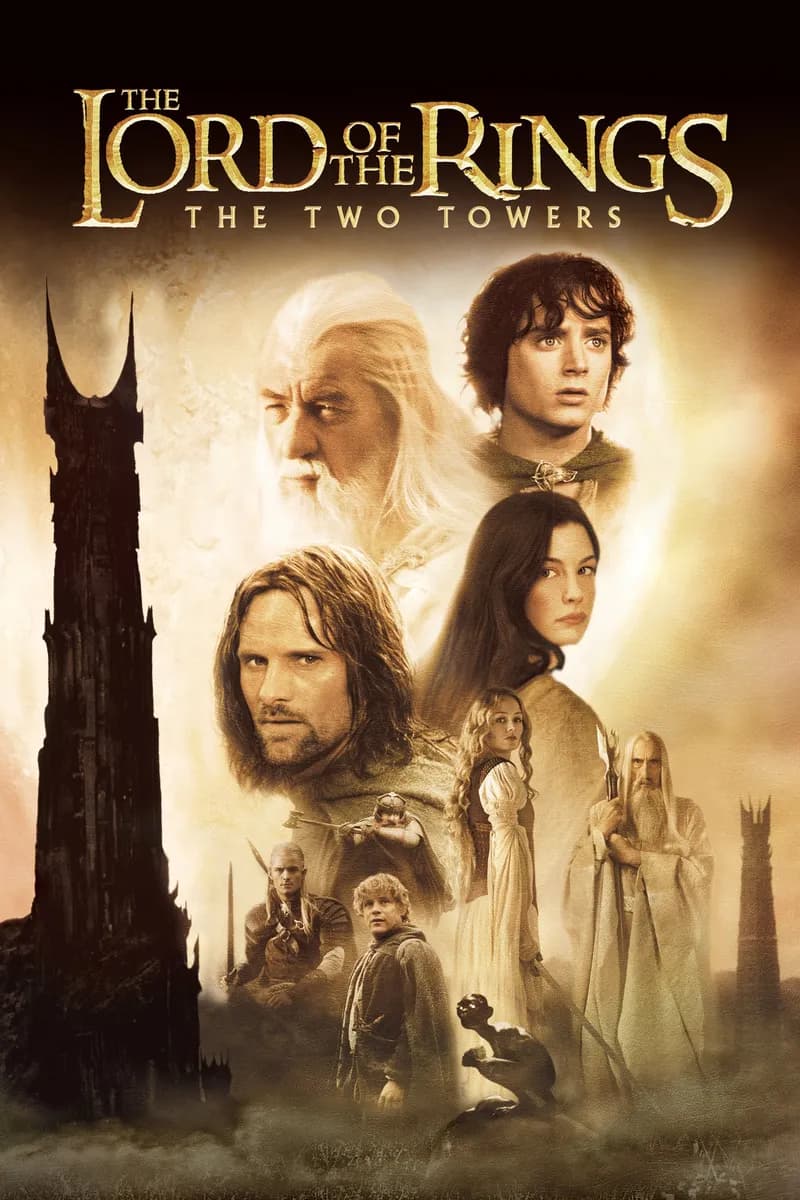 The Lord of the Rings: The Two Towers cover