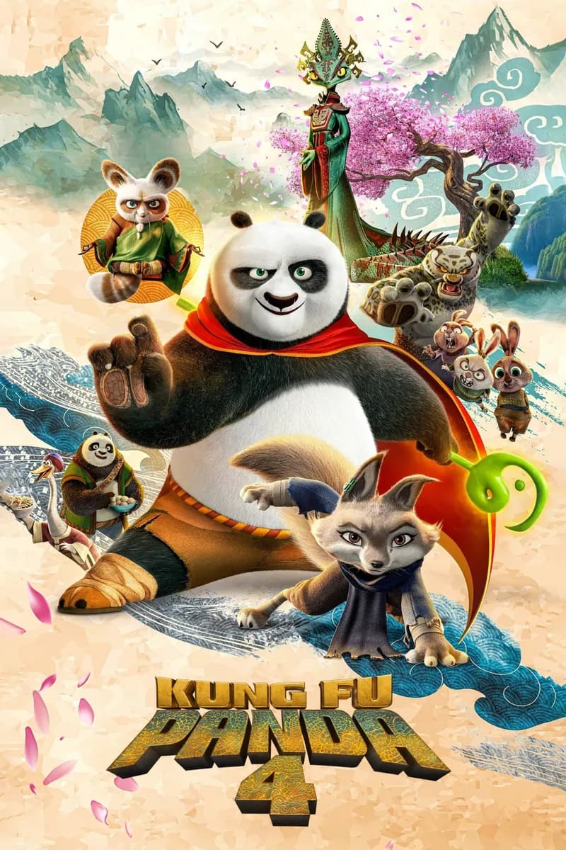 Kung Fu Panda 4 cover