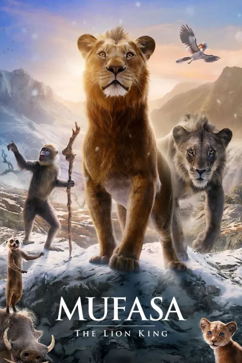 Mufasa: The Lion King cover
