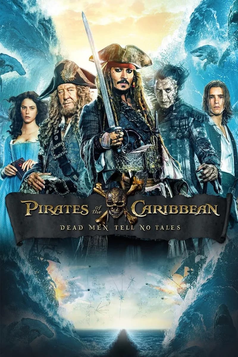 Pirates of the Caribbean: Dead Men Tell No Tales cover