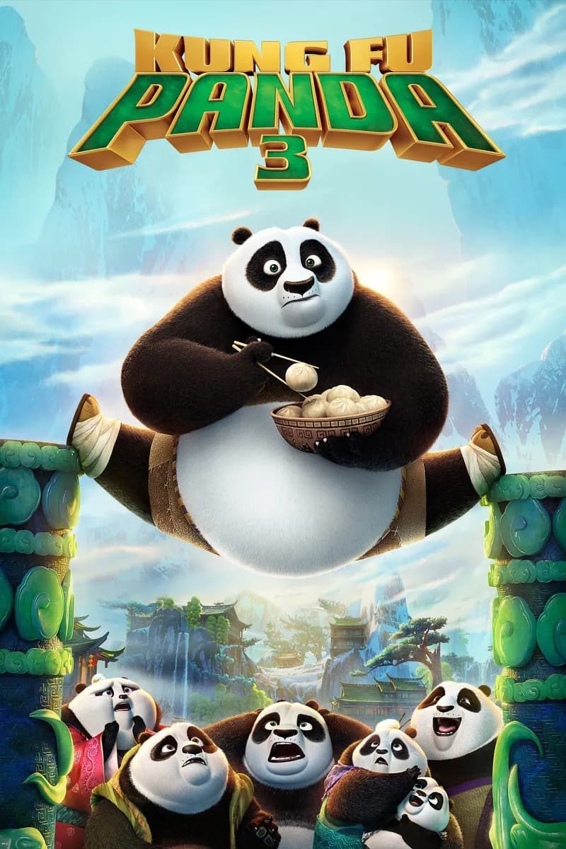 Kung Fu Panda 3 cover