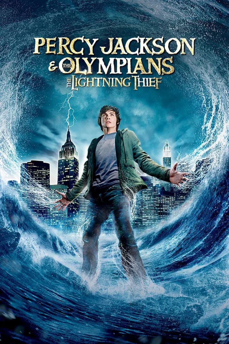 Percy Jackson & the Olympians: The Lightning Thief cover