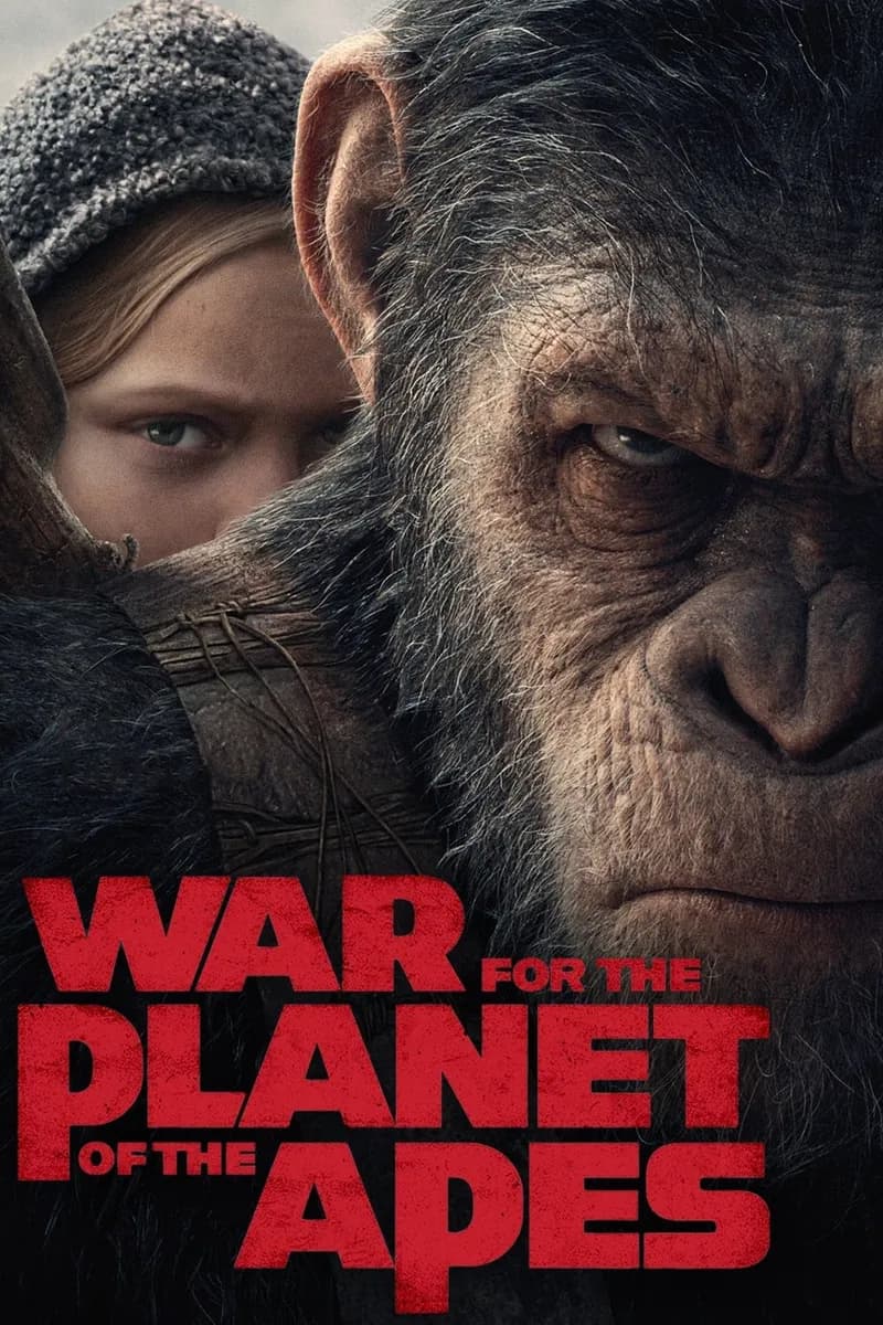 War for the Planet of the Apes cover