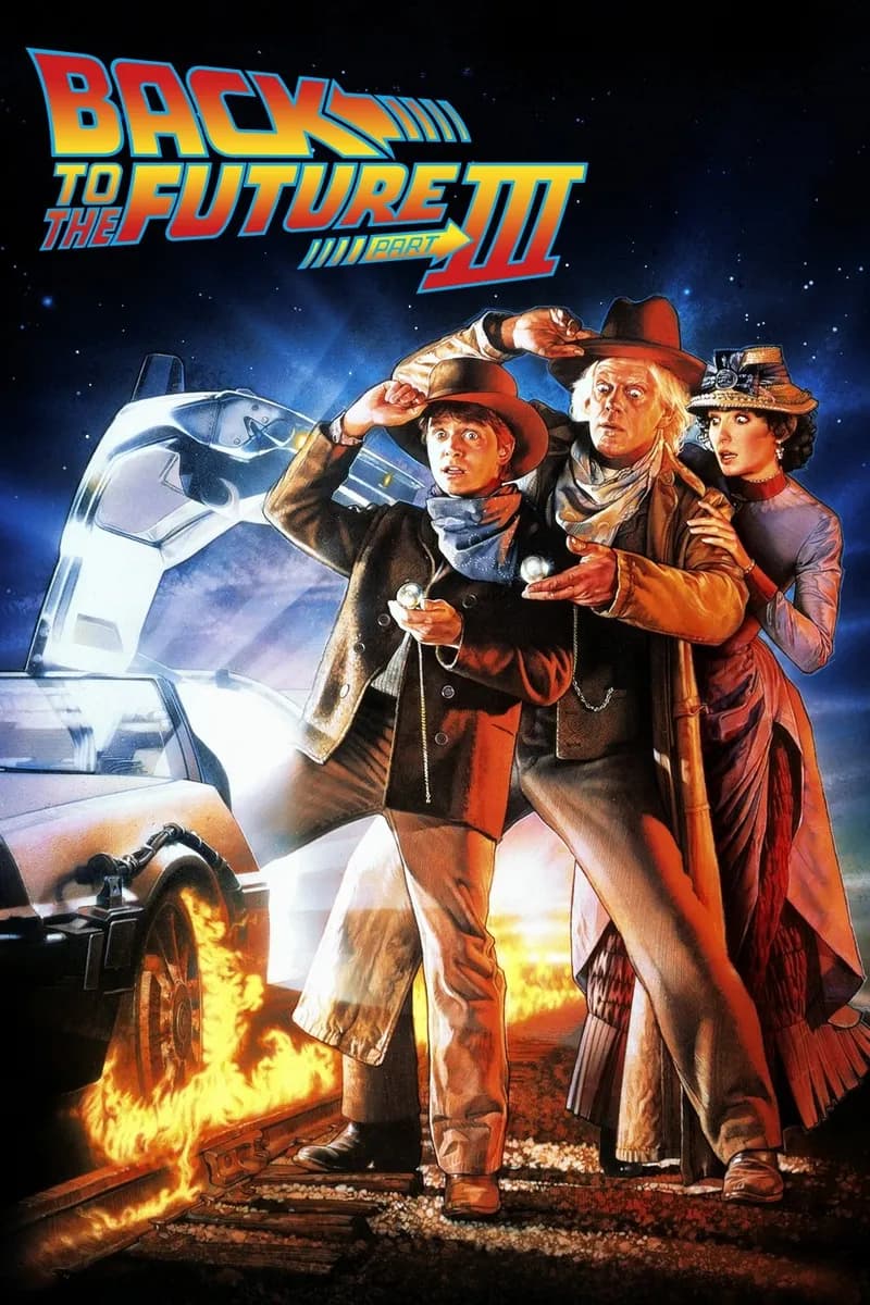 Back to the Future Part III cover