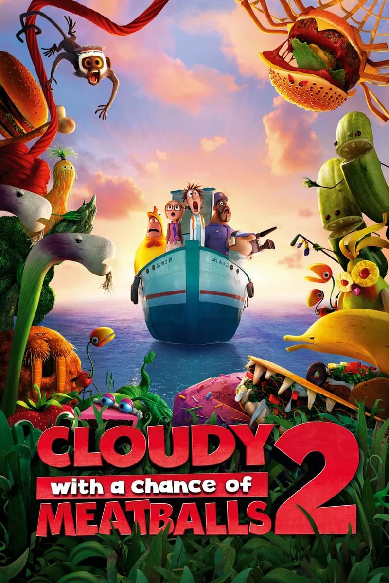 Cloudy with a Chance of Meatballs 2 cover