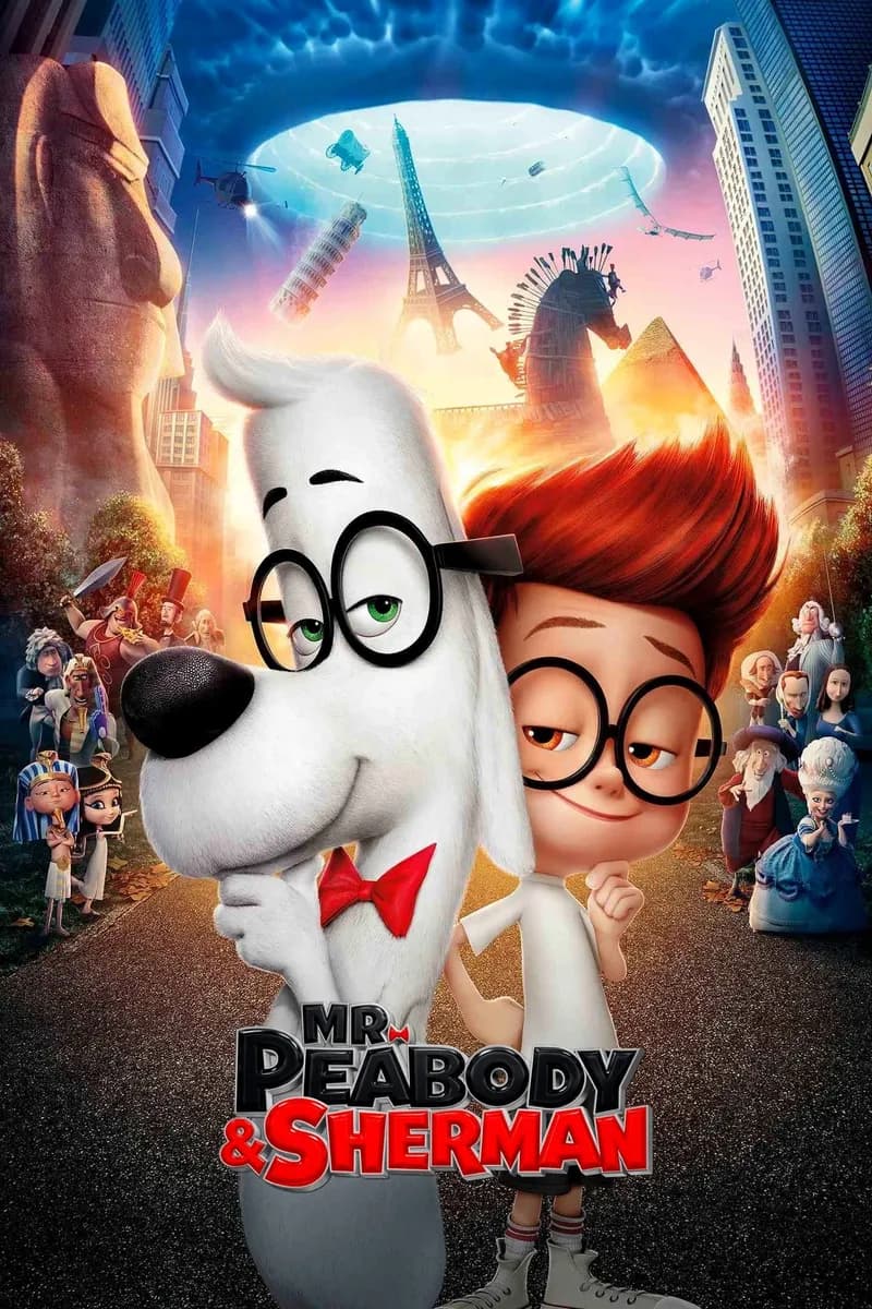 Mr. Peabody & Sherman cover