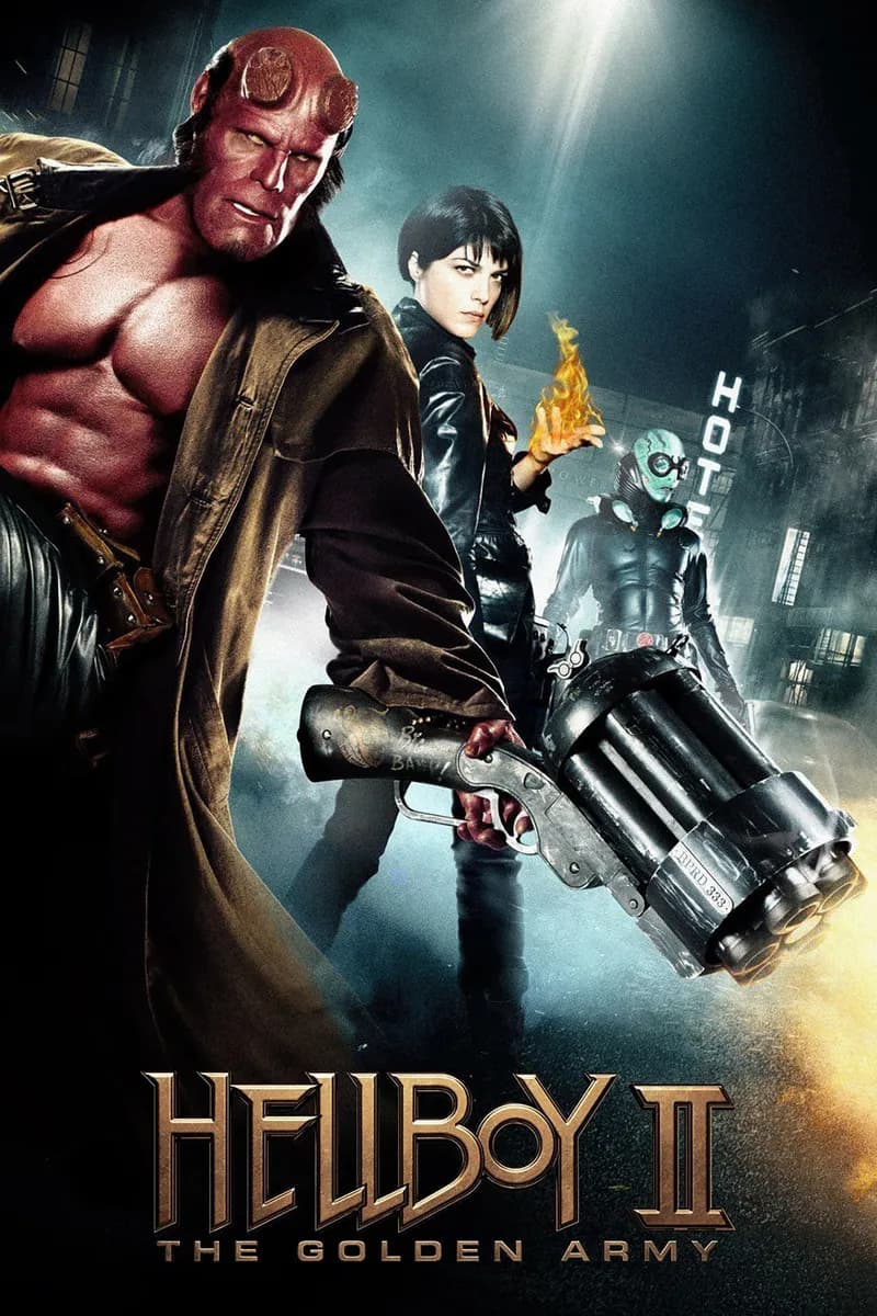 Hellboy II: The Golden Army cover