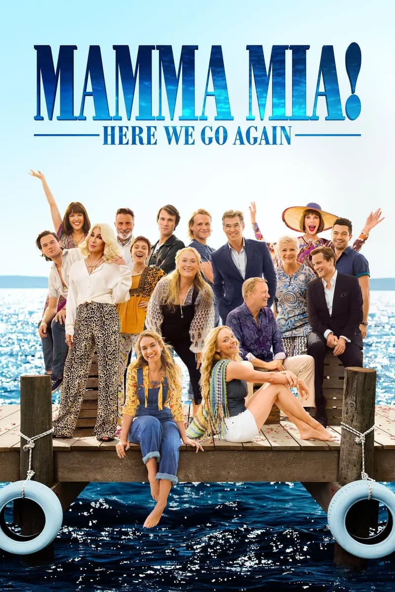 Mamma Mia! Here We Go Again cover