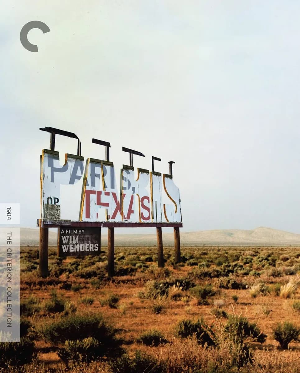 Paris, Texas cover