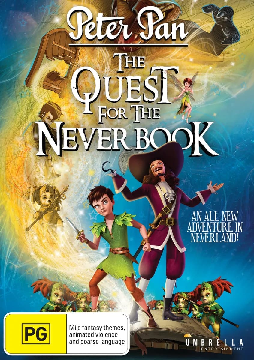 Peter Pan: The Quest For The Never Book cover