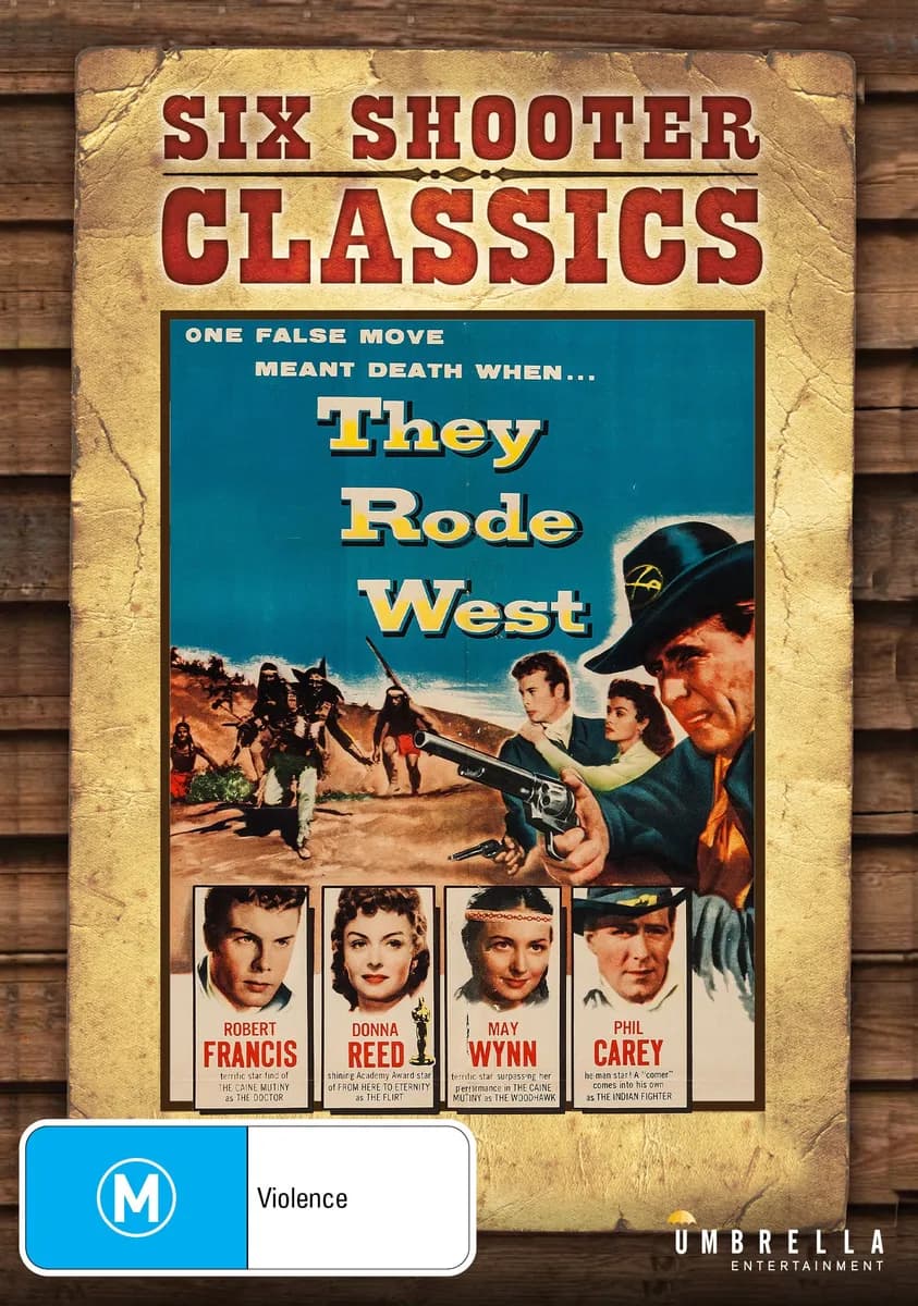 They Rode West cover