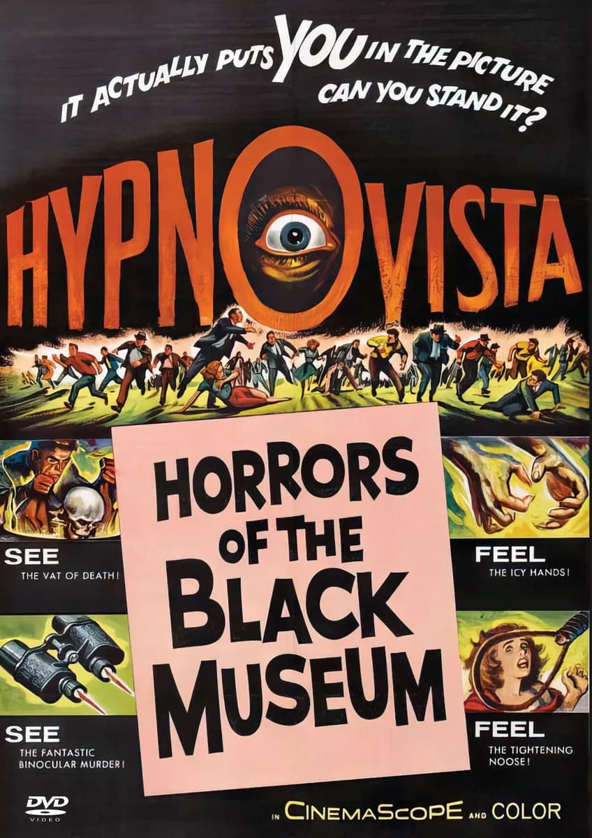Horrors of the Black Museum cover