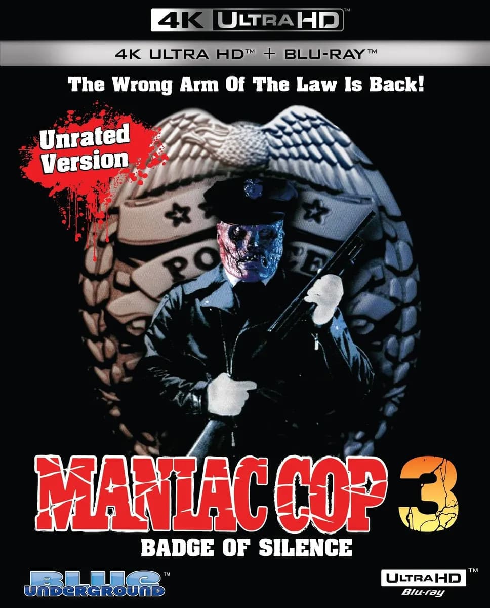Maniac Cop 3: Badge of Silence cover