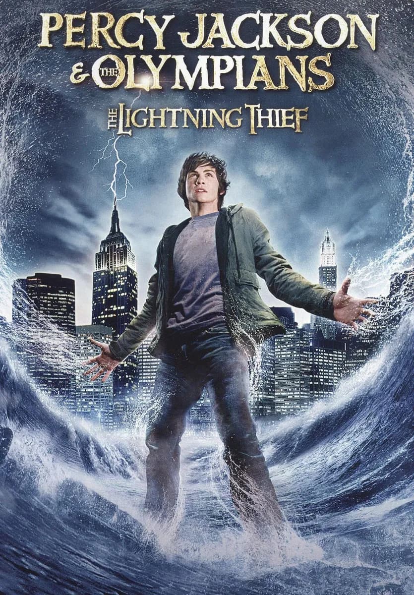 Percy Jackson & the Olympians: The Lightning Thief cover