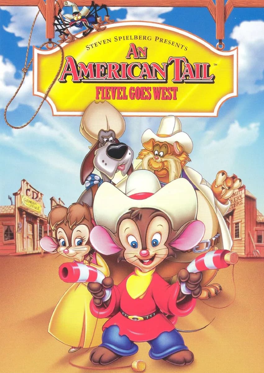 An American Tail: Fievel Goes West cover