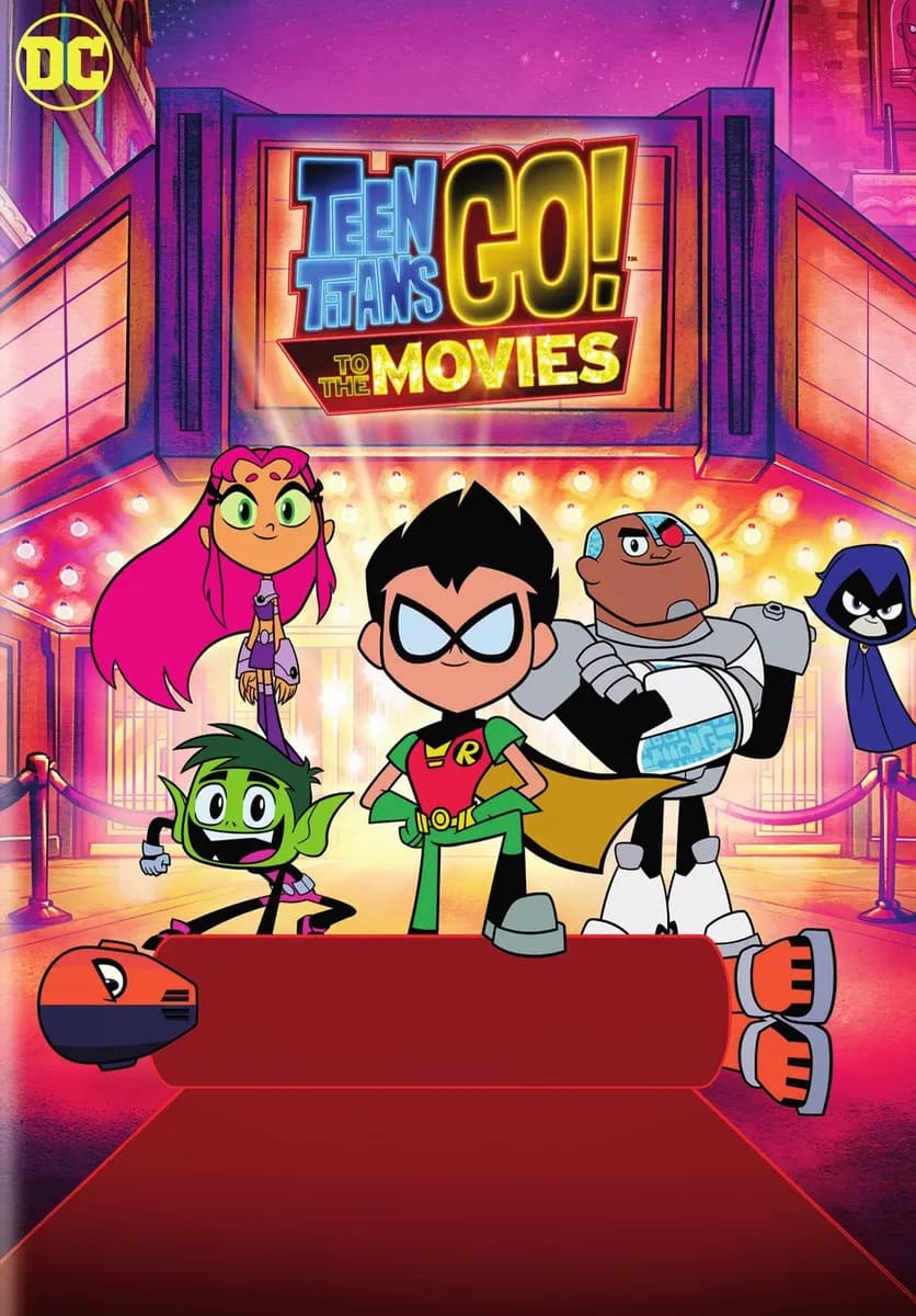 Teen Titans Go! To the Movies cover