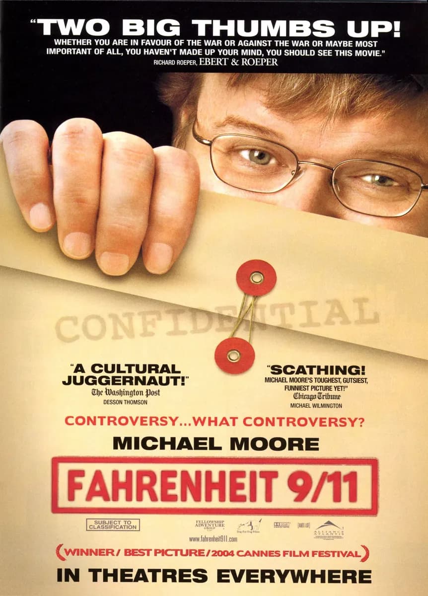 Fahrenheit 9/11 cover
