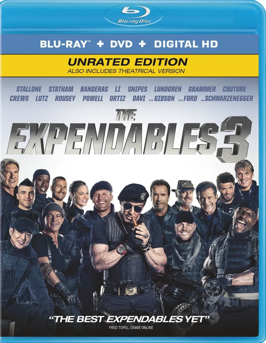 The Expendables 3 cover