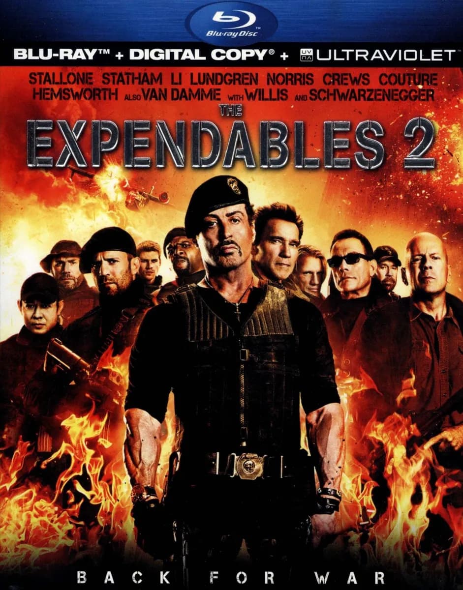The Expendables 2 cover