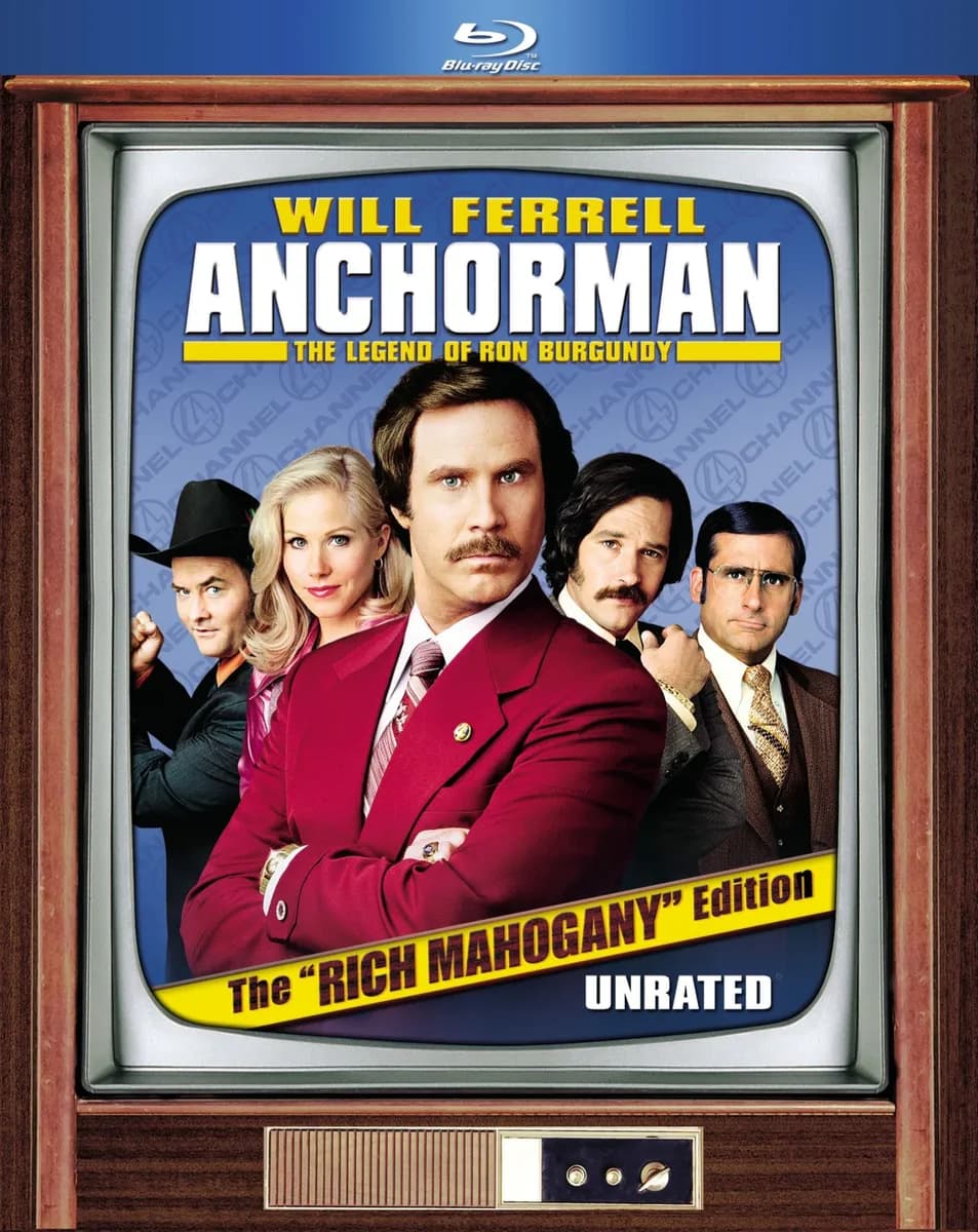Anchorman: The Legend of Ron Burgundy cover