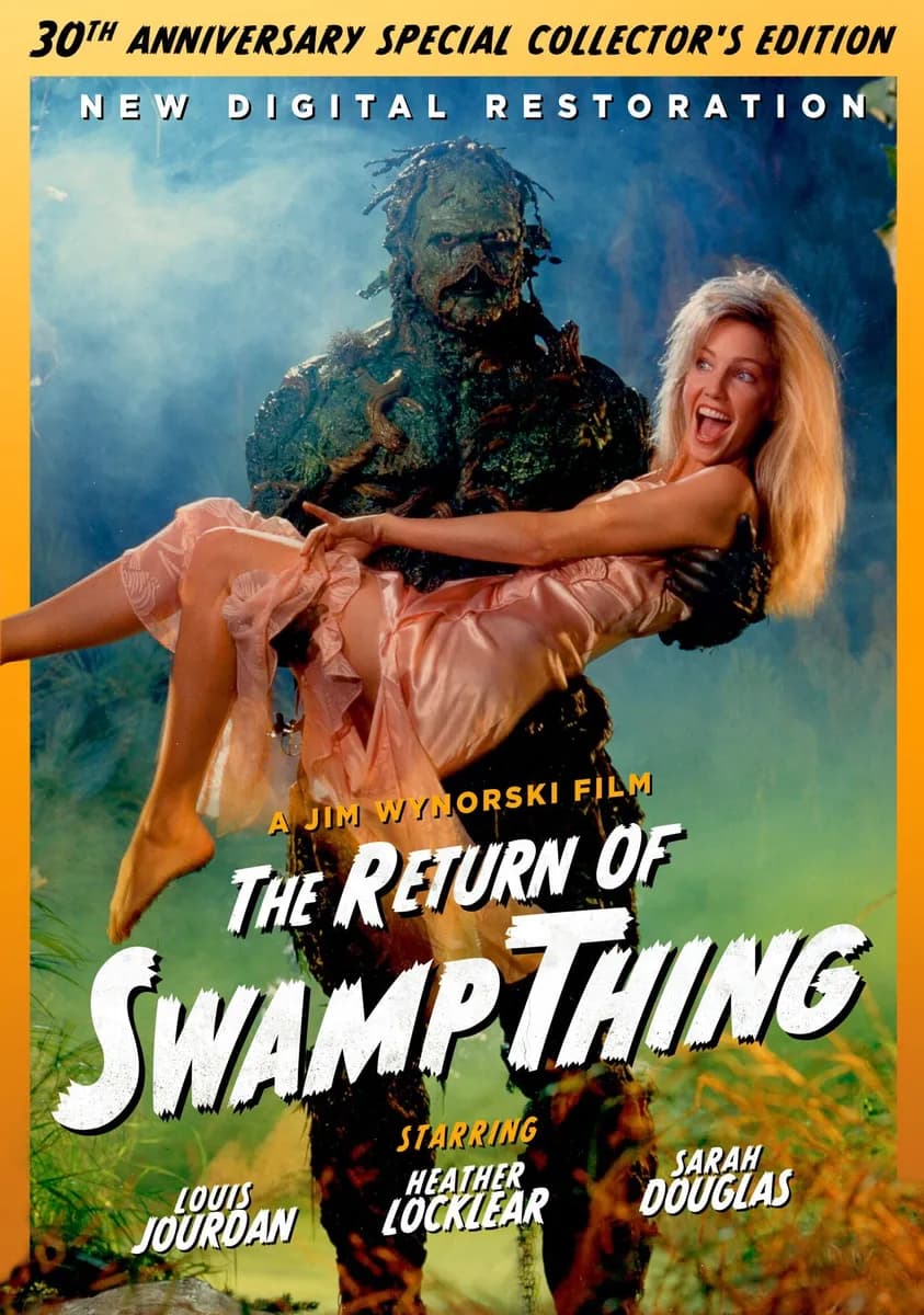 The Return of Swamp Thing cover