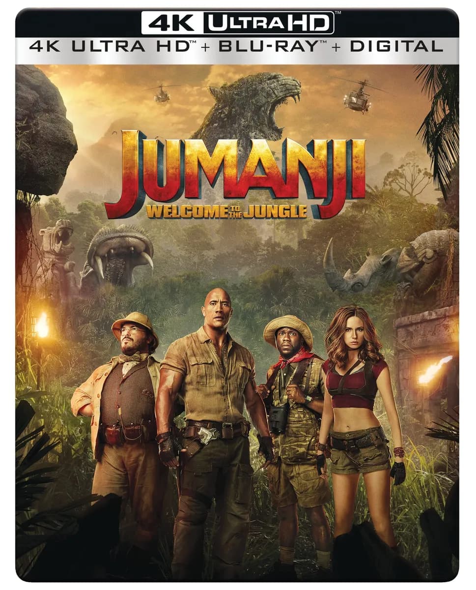 Jumanji: Welcome to the Jungle cover