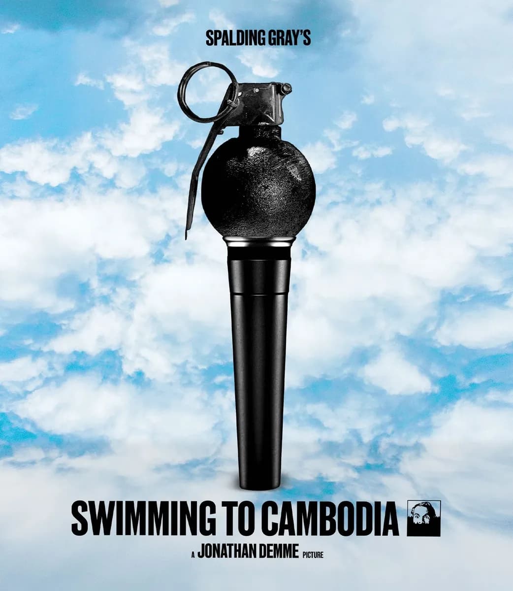 Swimming to Cambodia cover