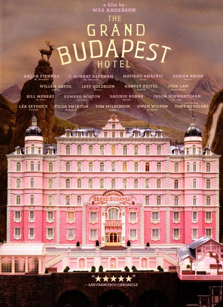 The Grand Budapest Hotel cover