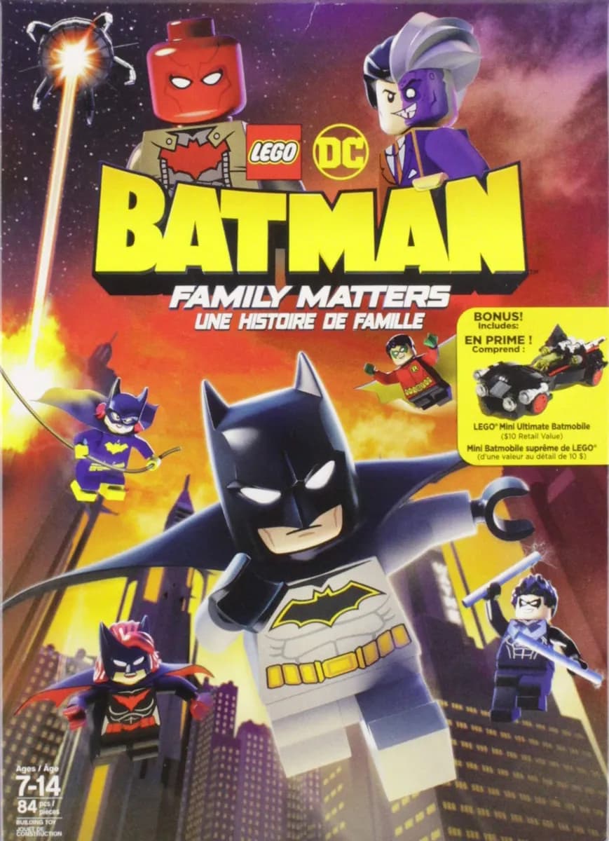 Lego Dc: Batman: Family Matters cover