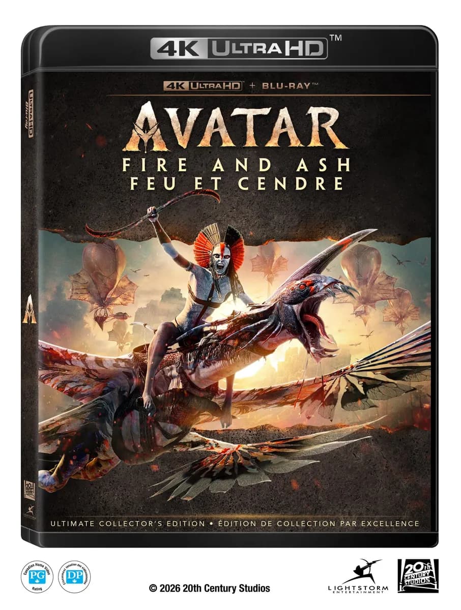 Avatar: Fire and Ash cover