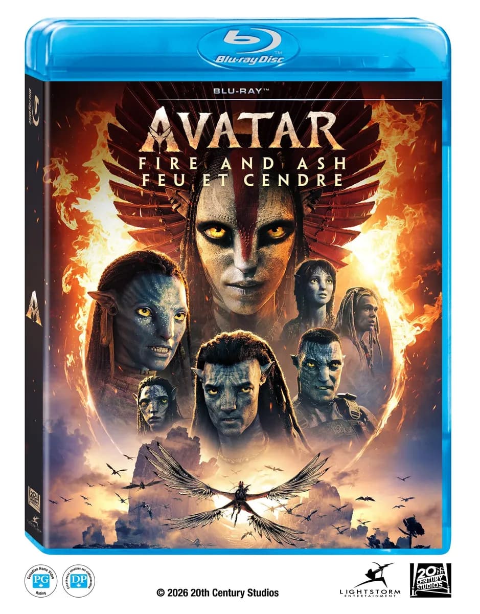 Avatar: Fire and Ash cover