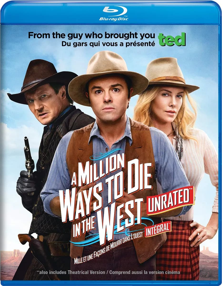 A Million Ways To Die In The West cover