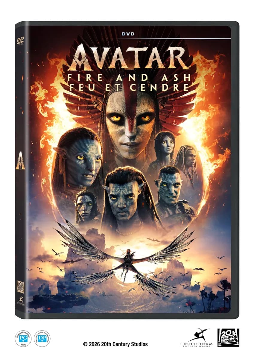 Avatar: Fire and Ash cover