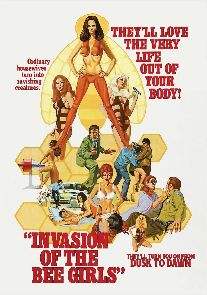 Invasion Of The Bee Girls cover