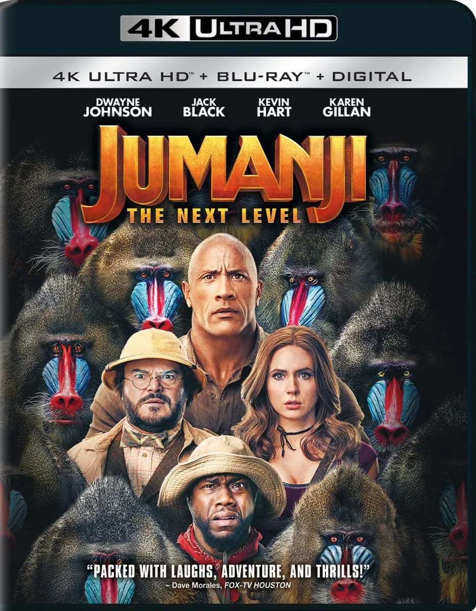 Jumanji: The Next Level cover