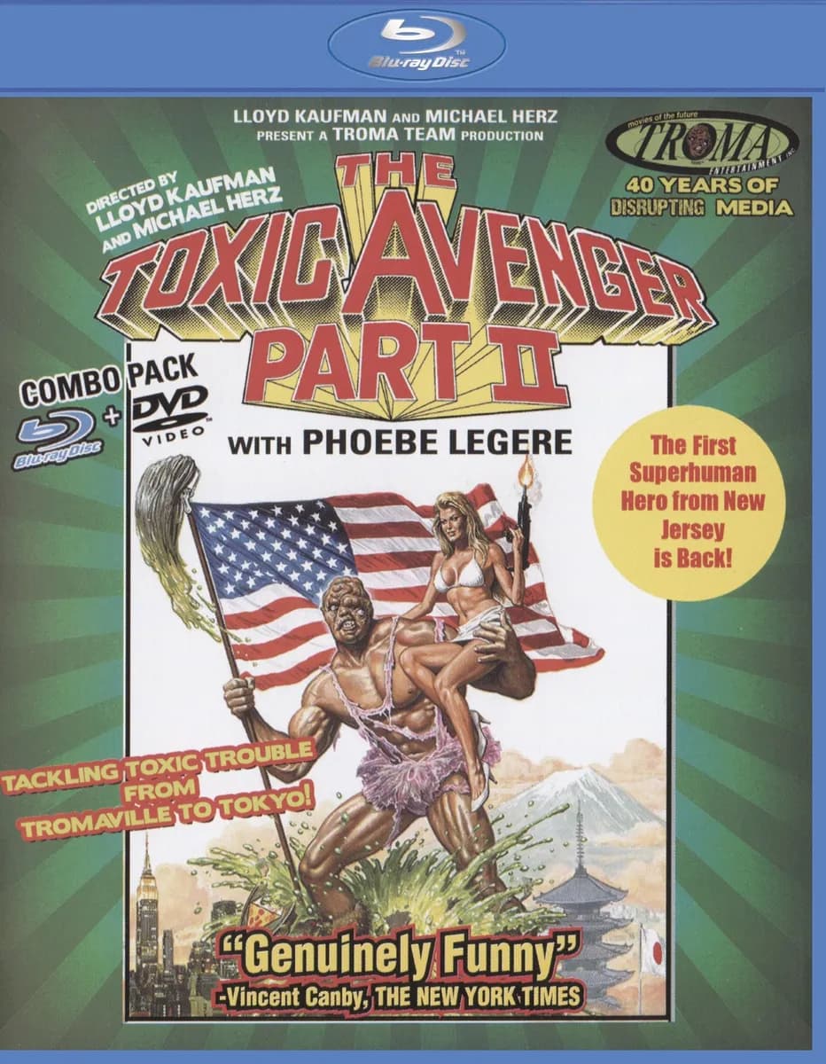 The Toxic Avenger, Part II cover