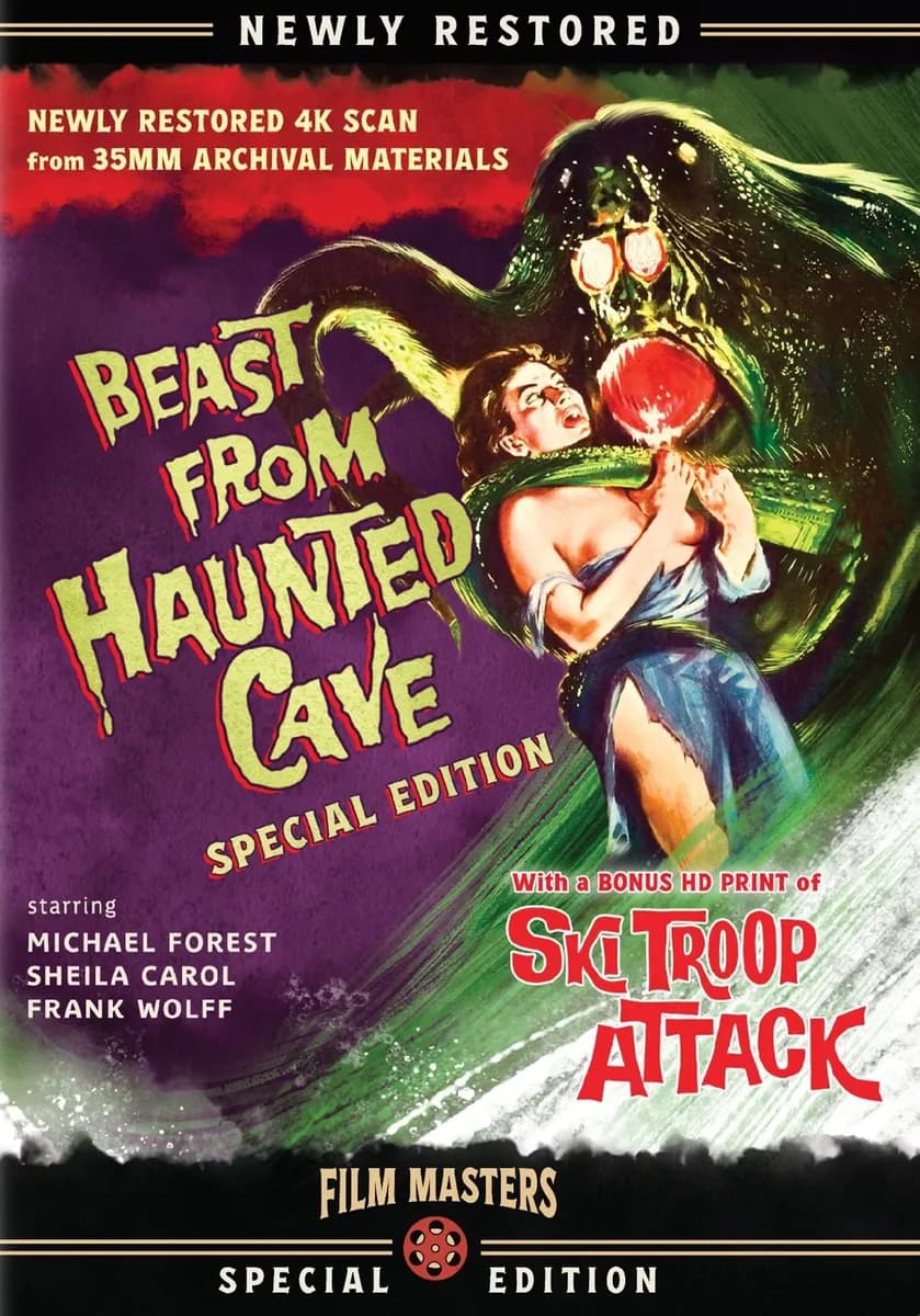 Beast From Haunted Cave cover