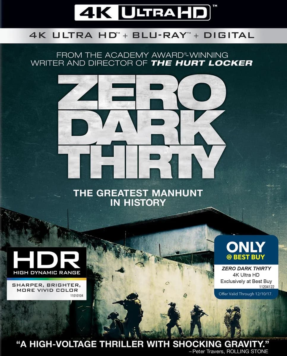 Zero Dark Thirty cover