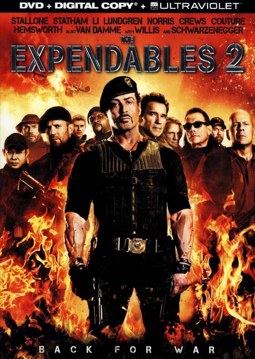 The Expendables 2 cover