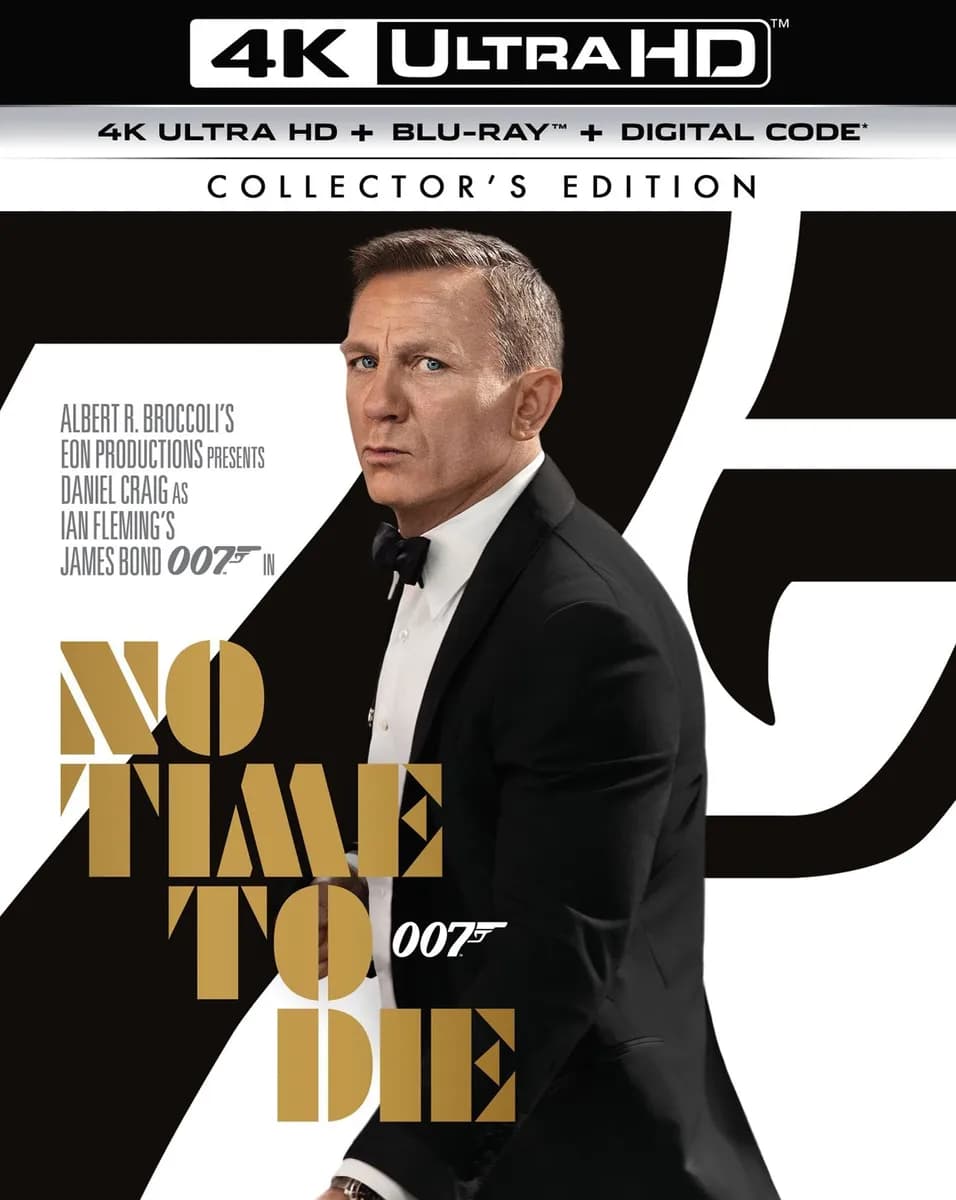 No Time to Die cover
