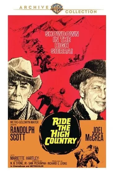 Ride the High Country cover
