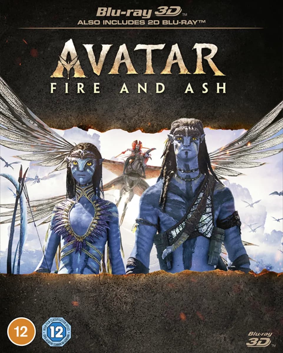 Avatar: Fire and Ash cover
