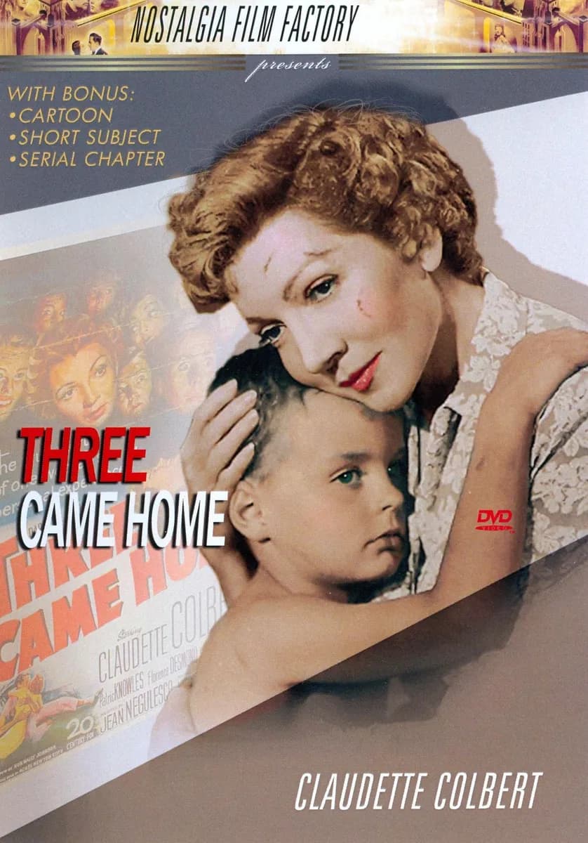 Three Came Home cover